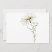 Mariage Fleur sauvage Daisy Merci (Dos)