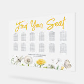 Mariage Fleur sauvage Dandelion Siège givré (Angle)