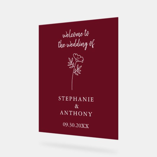 Mariage Fleur sauvage de Bourgogne (Angle)