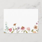 Mariage fleur sauvage Détails Carte de boîtier (Dos)