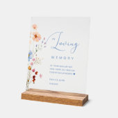 Mariage fleur sauvage "In Love Memory" (Angle)