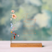 Mariage fleur sauvage "In Love Memory" (Neutre)