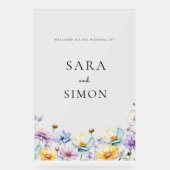 Mariage Fleur sauvage minimaliste moderne (Recto)