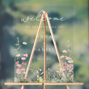 Mariage Fleur sauvage Pastel