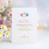 Mariage fleur sauvage petit Merci