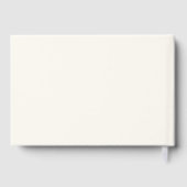 Mariage Fleur sauvage romantique Livre d'or (Verso)