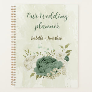 mariage fleurs blanches vert sauge