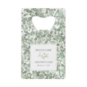 Mariage Fleurs de Eucalyptus Aquarelle (Devant)