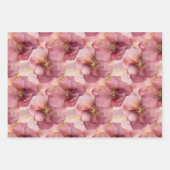 Mariage Fleurs de Rose Pâle et Feuilles Dorées (Devant 2)