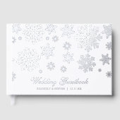 Mariage Flocons de Neige d'Argent Hiver (Recto)