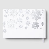 Mariage Flocons de Neige d'Argent Hiver (Verso)