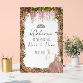 Mariage floral acrylique (Mariage)