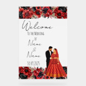 Mariage floral acrylique (Recto)