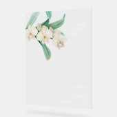 Mariage Floral Aquarelle Orchidées Blanches (Angle)