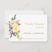 Mariage floral automne RSVP (Devant)
