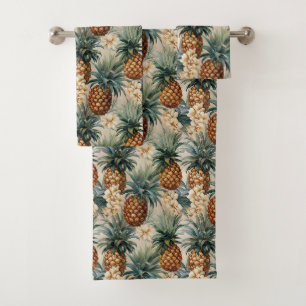 Mariage Floral aux Ananas Tropicaux