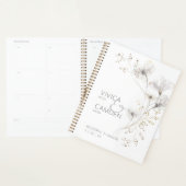 Mariage floral blanc et blanc moderne (Devant avec enveloppe)