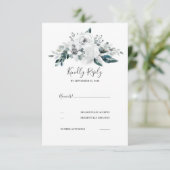 Mariage floral blanc RSVP (Debout devant)