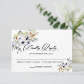 Mariage floral blanc RSVP (Debout devant)