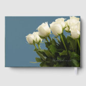Mariage floral bleu et blanc (Verso)