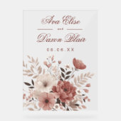 Mariage floral Blush & Dusty Rose (Recto)