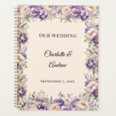 Mariage floral champagne lavande (Devant)