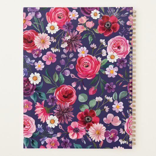 Mariage floral coloré (Dos)