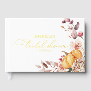Mariage Floral de Citrouille d'Automne