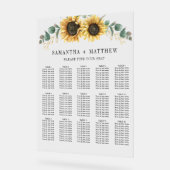 Mariage floral de tournesol Eucalyptus (Angle)