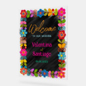 Mariage floral mexicain moderne (Angle)