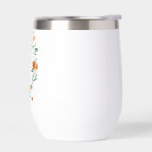Mariage floral orange et vert (Gauche)