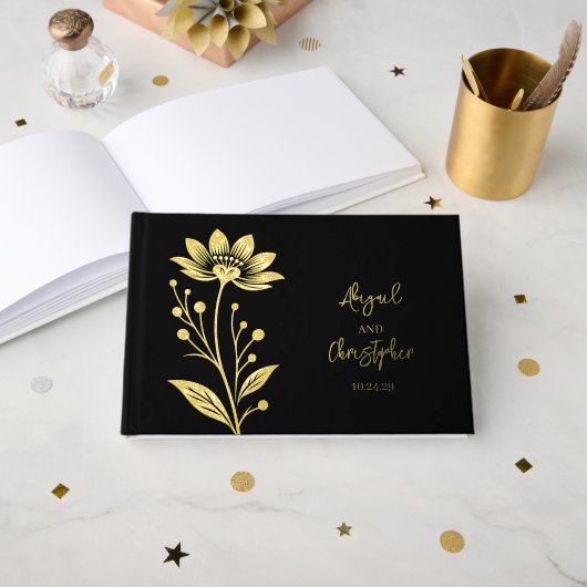 Mariage Floral Orné (Recto ouvert)