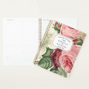 Mariage Floral Rose Rose Botanique Vintage