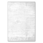 Mariage floral rustique Succulent Numéros de table (Dos)