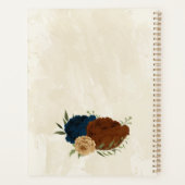 mariage floral terracotta et marine (Dos)