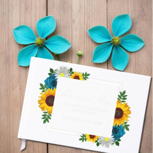 Mariage Floral Tournesol Rose Daisy
