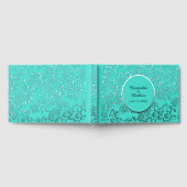 Mariage floral turquoise de marguerites argentées (Complet)