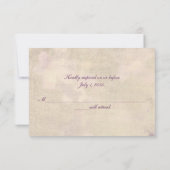 Mariage floral Twig RSVP (Dos)