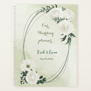 mariage floral vert blanc magnifique