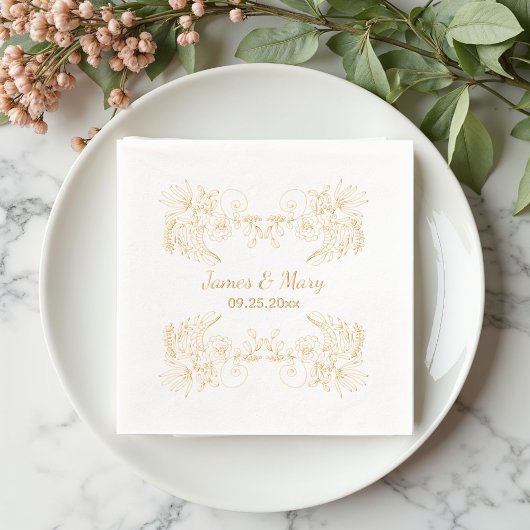 Mariage Floral Vintage