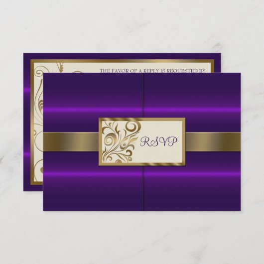 Mariage Fluale Frotles RSVP (Devant / Derrière)