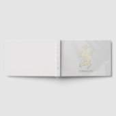 Mariage Foil Tropical Chic Livre d'invité (Complet)