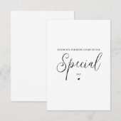 Mariage Fournisseur Carte de remerciements général (Devant / Derrière)