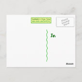 Mariage Froggy - Carte postale pour lune de miel (Dos)