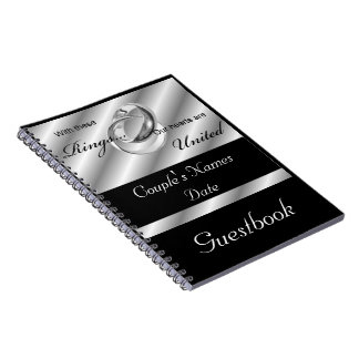 Mariage gai argenté ou carnet de Guestbook de