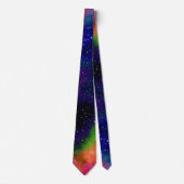 Mariage Galactique Sci-Fi Cravate (Devant)