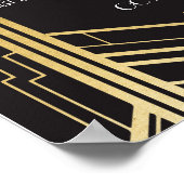 Mariage Gatsby Art Déco 10 Tableau 1920 Plan de si (Coin)