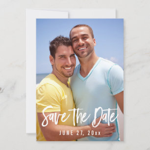 Mariage Gay Photo Enregistrer Les Cartes De Date