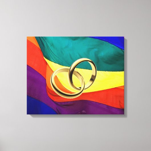Mariage gay sur toile (Recto)