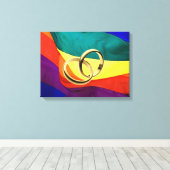 Mariage gay sur toile (Insitu (Plancher de Bois))